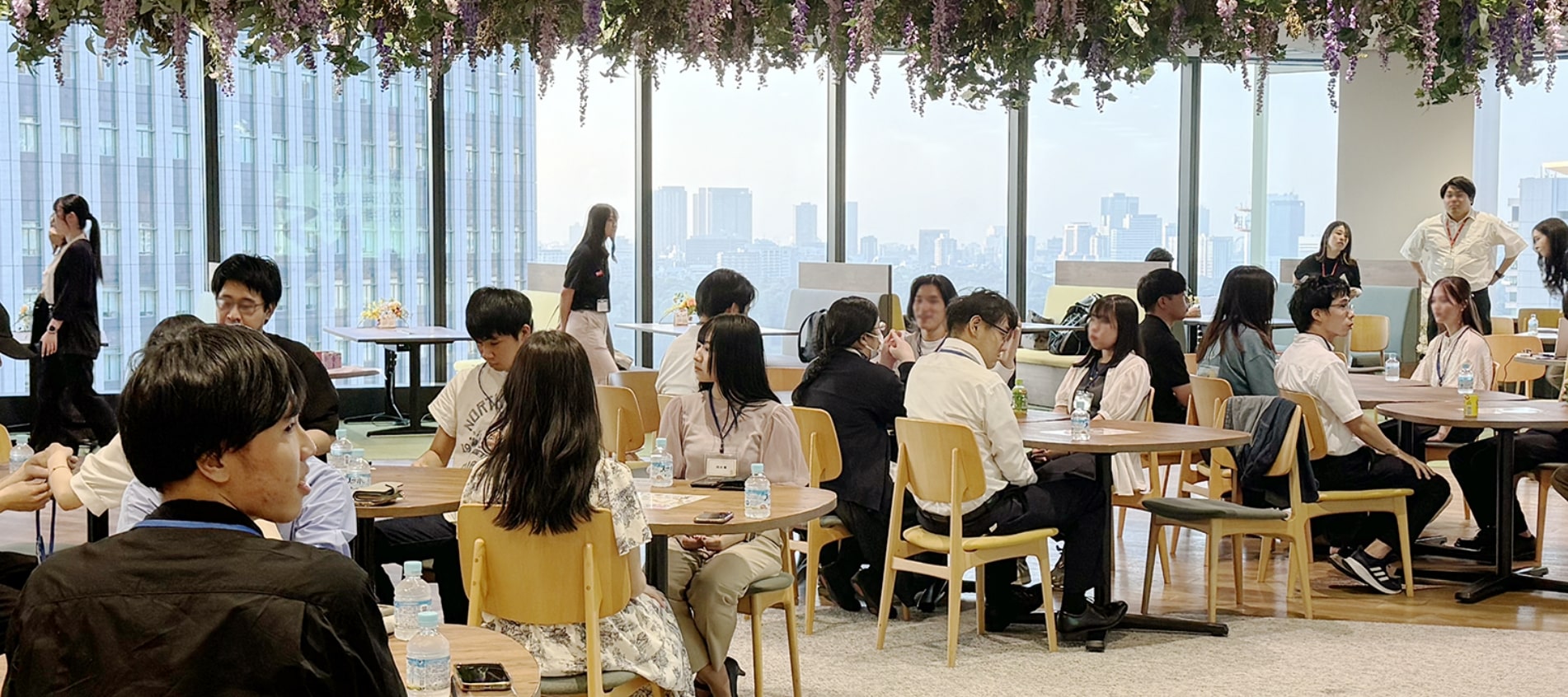 新社会人として、ともに成長していく仲間と出会える内定者懇親会