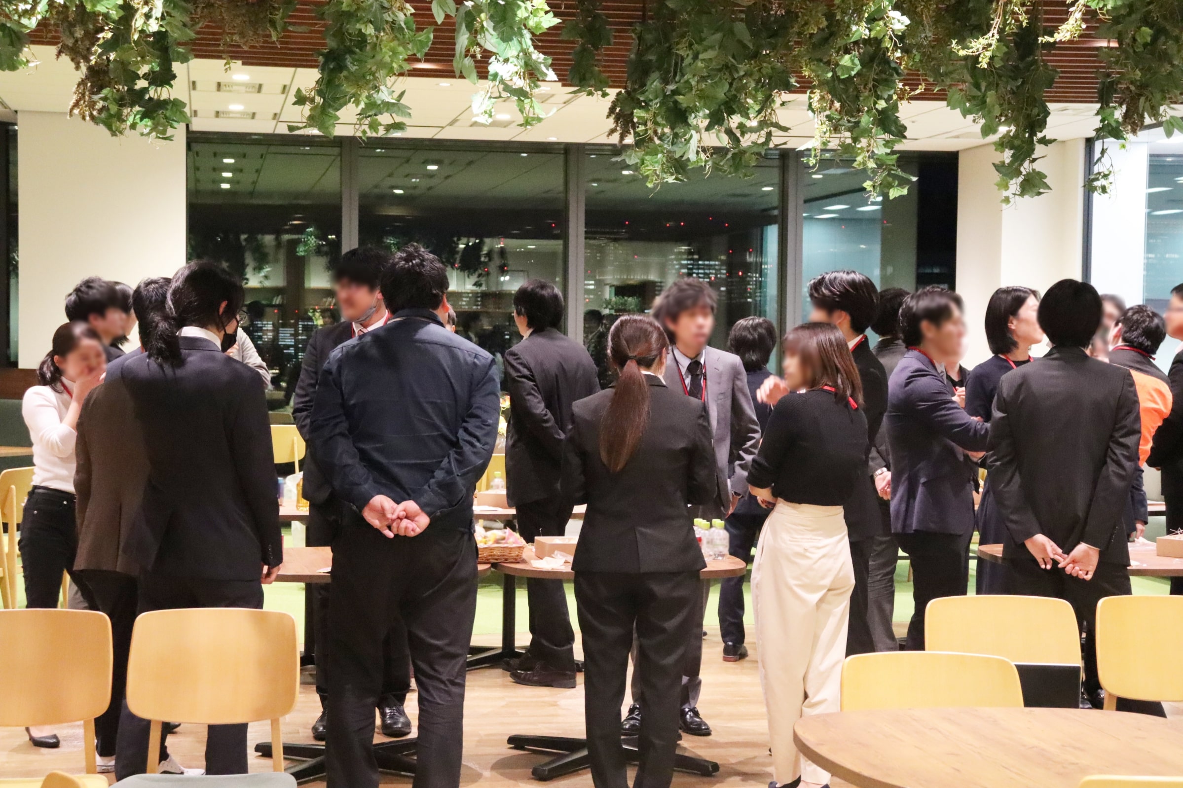 入社時交流会で、安心感を醸成できる！